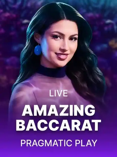 Amazing Baccarat live dealer table tile
